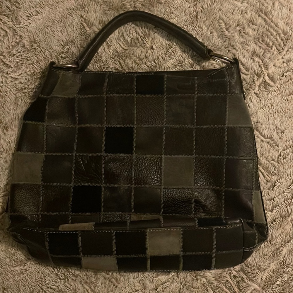 Black patch bag by Lucky Brand. Great used condition.